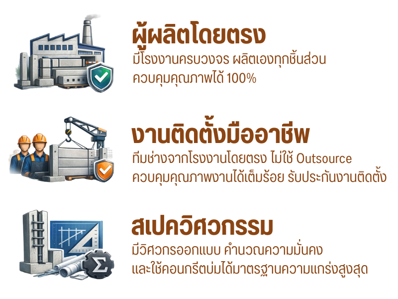 โรงงานผลิตรั้วคอนกรีต